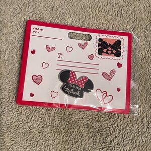 Disney Minnie Mouse I’ll Be Your Minnie Hat Ears Valentines Day Pin 2019 New (I)